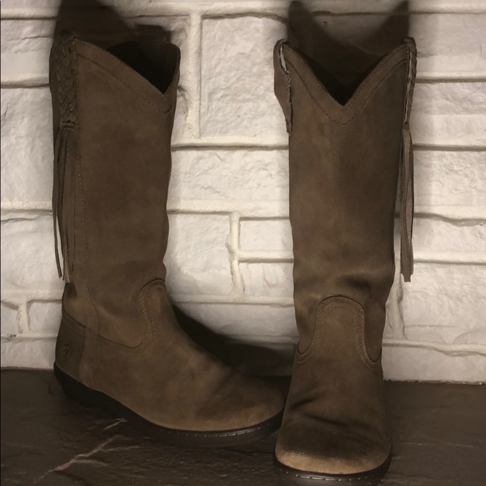 Ariat Sassafras Tan Brown Boots 9